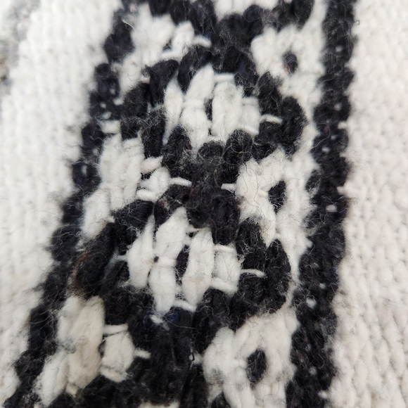 Vintage SDG Genuine Mexican Handwoven Blanket, Premium 75" x 46"  Falsa Blanket - Picture 7 of 8